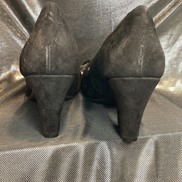 𝅺boc Born Concept Jet Black suede shoes. Size 10. Excellent condition. - Picture 6 of 7